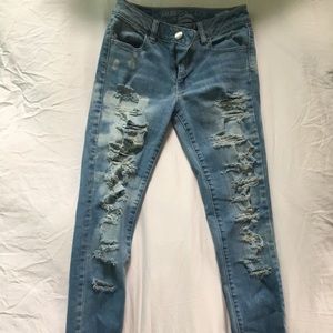 Distressed Jeans